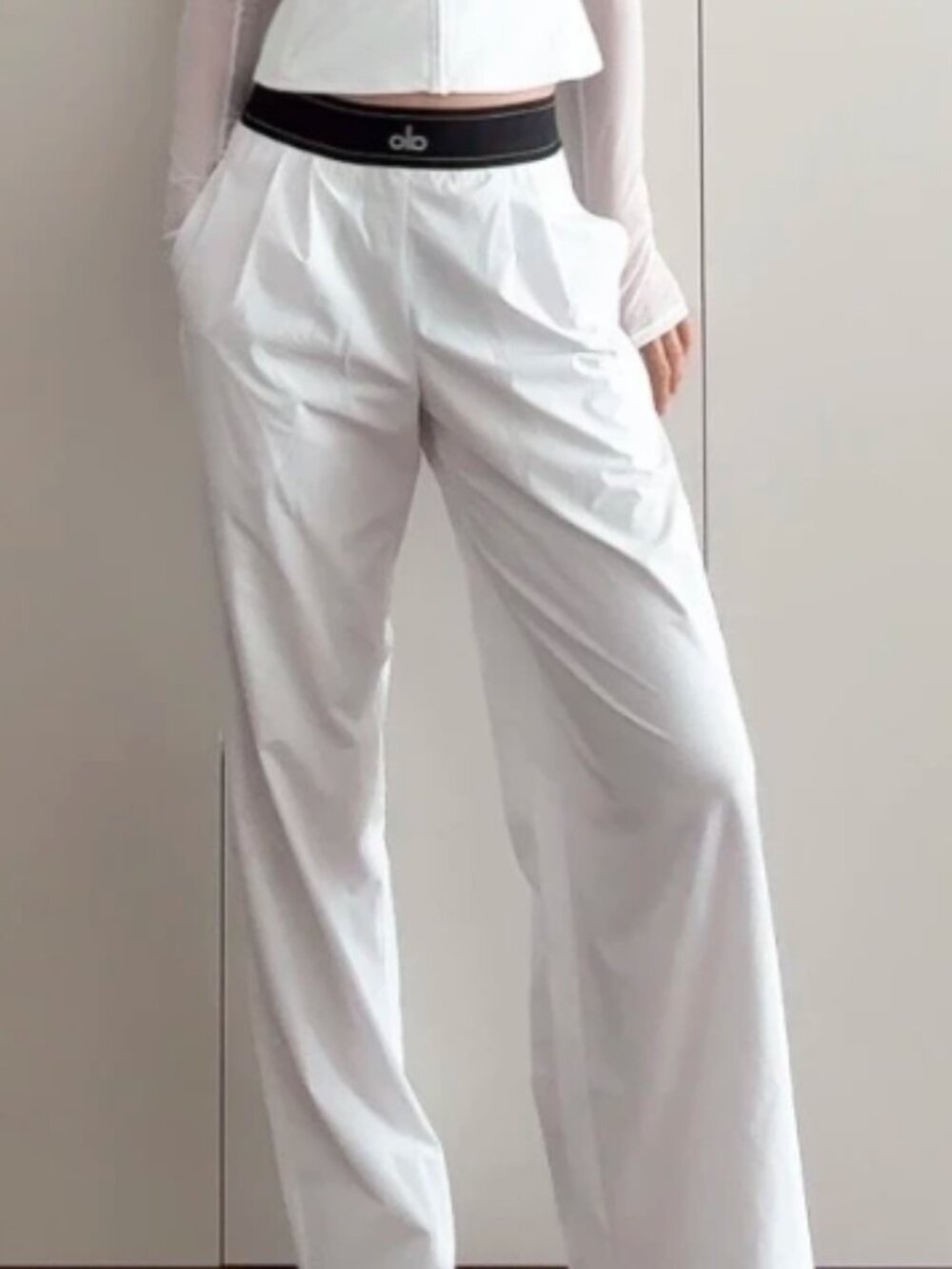 Alo Yoga Suit Up Trouser🏆Relaxed&Straight Casual Chic Versatile🌈